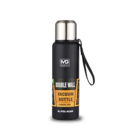 A must -  stainless steel thermos - portable - insulated tumbler with rope