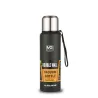 Vacuum thermos - with strap / bag - double wall - stainless steel - 500ml - 750ml - 1000ml - 1500ml