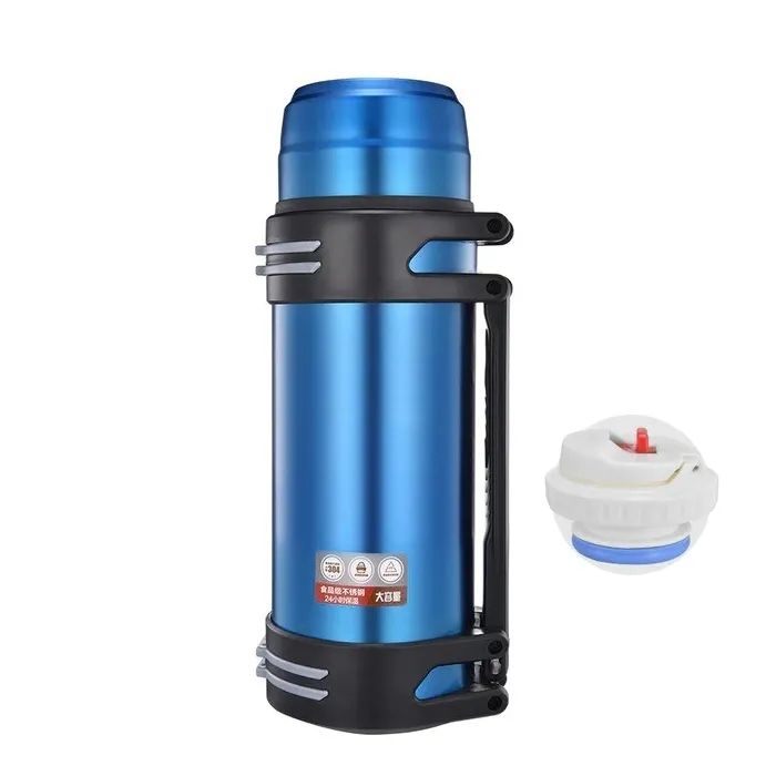 Vacuum thermos - with strap - stainless steel - large capacity - 1200L - 1600L - 2000L