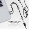 Kabel AUX Y - rozdzielacz audio - 3,5 mm - żeński do 2 męskiRozgałęźniki
