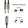 Kabel AUX Y - rozdzielacz audio - 3,5 mm - żeński do 2 męskiRozgałęźniki