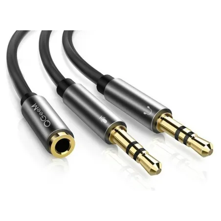 DivisorHeadphone splitter - 3.5mm jack - female to male - for PC