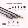 Rozdzielacz słuchawkowy - kabel AUX - jack 3,5 mm - męski do 2 żeński - do PC / MP3Kable