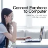 Kopfhörersplitter - Audio-AUX-Kabel - 3,5-mm-Buchse - Buchse auf 2 Stecker