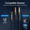 Kopfhörersplitter - Audio-AUX-Kabel - 3,5-mm-Buchse - Buchse auf 2 Stecker