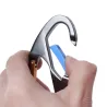 8-shaped carabiner clip - for hiking / camping