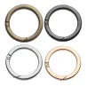 Spring O-ring buckle - round push trigger - hook - carabiner - 19mm - 25mm - 32mm - 38mm