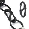 8-shaped carabiner clip - hiking - rock climbing - camping