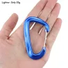 12KN Kletterkarabiner - mit Sicherheitsschloss - Kletterausrüstung