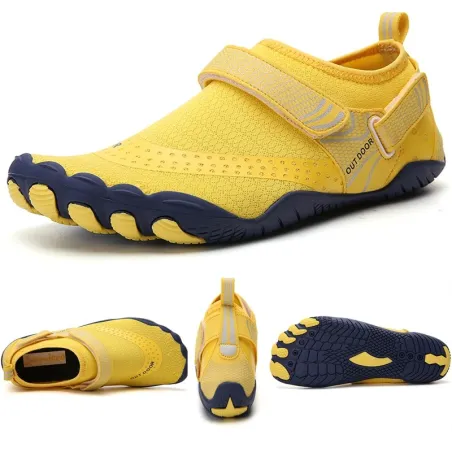 Buty do wody - antypoślizgowe - z regulowanymi paskami - do biwakowania / pływania / nurkowaniaPływanie