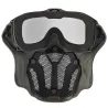 Face mask - full protective  -anti-fog system - motorcross - paintball hunting - all purpose