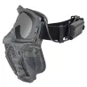 Taktyczna maska pełnotwarzowa - z soczewkami / wentylatorem przeciwmgielnym - regulowany pasek - airsoft - motocross / paintb...