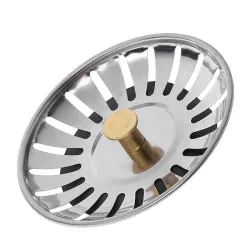 Kitchen sink strainer - dirt stopper - stainless steelSink strainers