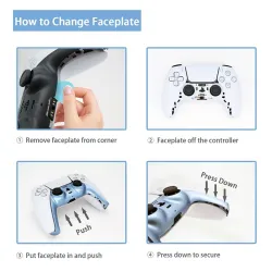 Decorative color strips - 19 colors - playstation - controller - joystick