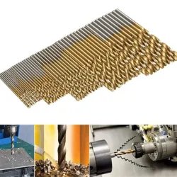 HSS-Spiralbohrersatz - 1 mm / 1,5 mm / 2 mm / 2,5 mm / 3 mm - 100 - 200 Stück