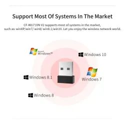 CF-WU816N wireless adapter - USB2.0 - WIFI