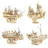 3D boot / scheepsmodel - houten puzzelHouten