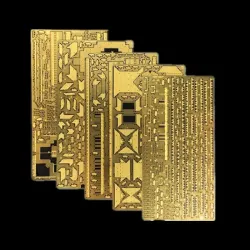 Ancient Chinese mansion - 3D wooden puzzle - with LED light