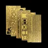 Ancient Chinese mansion - 3D metal puzzle - with LED light