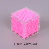 3D maze magic cube - transparent - educational toys