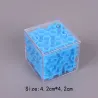 3D maze magic cube - transparent - educational toys