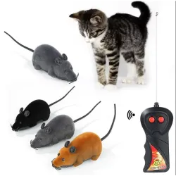 Elektronische Maus - Spielzeug für Katzen - drahtlos - mit Fernbedienung