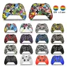 Silikonowe etui ochronne - do kontrolera Xbox One Slim - z 2 nakładkami na uchwytyKontroler