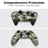 Silikonschutzhülle - für Xbox One Slim Controller - mit 2 Griffkappen