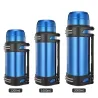Thermos with strap -stainless steel - portable - outdoor travel Insulated