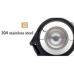 Vacuum thermos - with strap - stainless steel - large capacity - 1200L - 1600L - 2000L