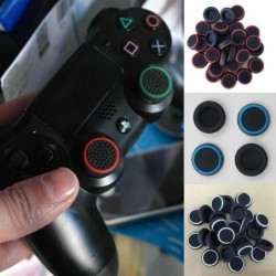 Thumb stick grips - for Sony PlayStation controllers - PS4 / PS3 / PS2 - 4 pieces