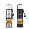 Termos próżniowy - z paskiem / torbą - podwójna ścianka - stal nierdzewna - 500ml - 750ml - 1000ml - 1500ml