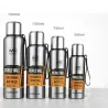 A must -  stainless steel thermos - portable - insulated tumbler with rope