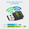 USB 2.0 - Wifi Receiver - Adapter mit Bluetooth - 600Mbps 2.4G 5G