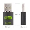 USB 2.0 - Wifi Receiver - Adapter mit Bluetooth - 600Mbps 2.4G 5G