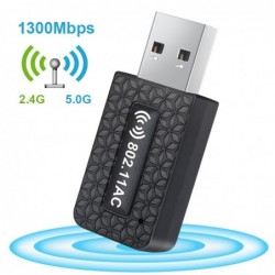 WiFi-ontvanger - adapter - USB 3.0 - 5GHz - 300 mbps / 1300 mbpsNetwerk