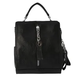 Lederrucksack - Umhängetasche
