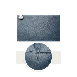 MochilasLeather shoulder bag - with multi zippers / hand strap