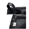 Lederrucksack - mit Handschlaufe / Reißverschlüssen