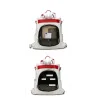 MochilasLeather backpack - anti-theft - with multiple pockets / zippers / hand straps