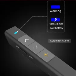 2 in 1 laserpointer - met PPT-controller - draadloos - RF 2.4GLaser Pointers