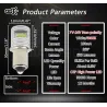 P13.5S / E10 - LED bulb - 6000K white - for flashlight - 2 piecesE10