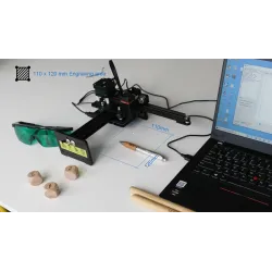 NEJE Master 2 - mini grawerka laserowa - do drewna - bezprzewodowa - sterowanie APPMaszyny do grawerowania