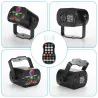 Mini światło dyskotekowe - projektor - LED - RGB - na dyskotekę / imprezy / weselaOświetlenie sceniczne i eventowe