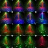 Mini światło dyskotekowe - projektor - LED - RGB - na dyskotekę / imprezy / weselaOświetlenie sceniczne i eventowe