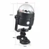 Kristallen bol - podiumlichtprojector - RGB - LED - met afstandsbediening / verstelbare voet - 5V - voor disco / feestjesPodi...