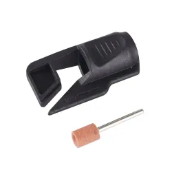 Saw sharpening attachment - tool sharpener adapter