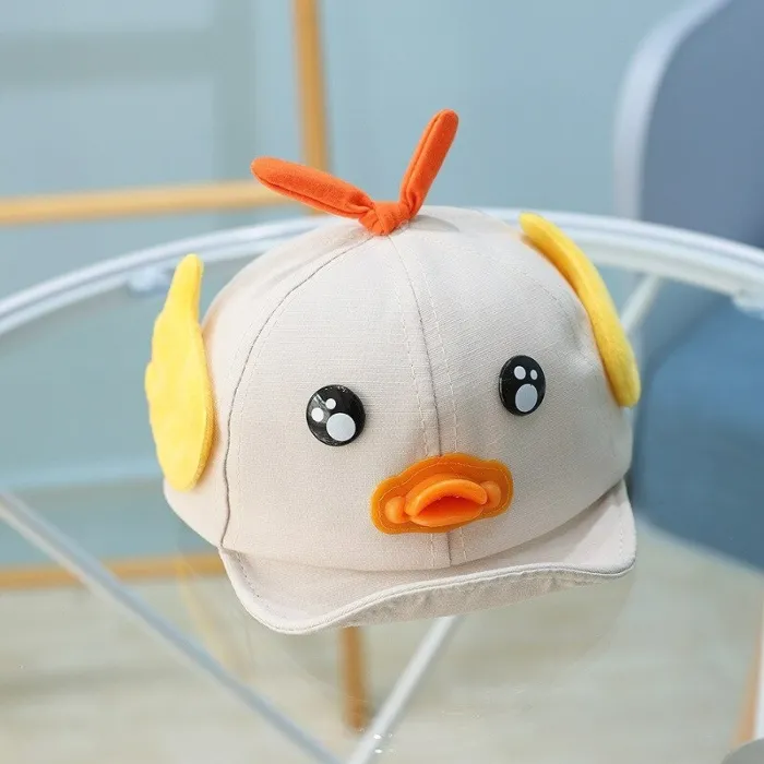 Kinder baseball pet - eend met snavel / ogenPetjes & mutsjes