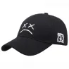 Baseballkappe / Hysterese - verstellbarer Riemen - trauriges Gesichtslogo