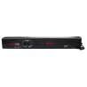 Dubbelrad UV-scenljus - LED-bar - DMX - UV - 3W - för klubb/disco